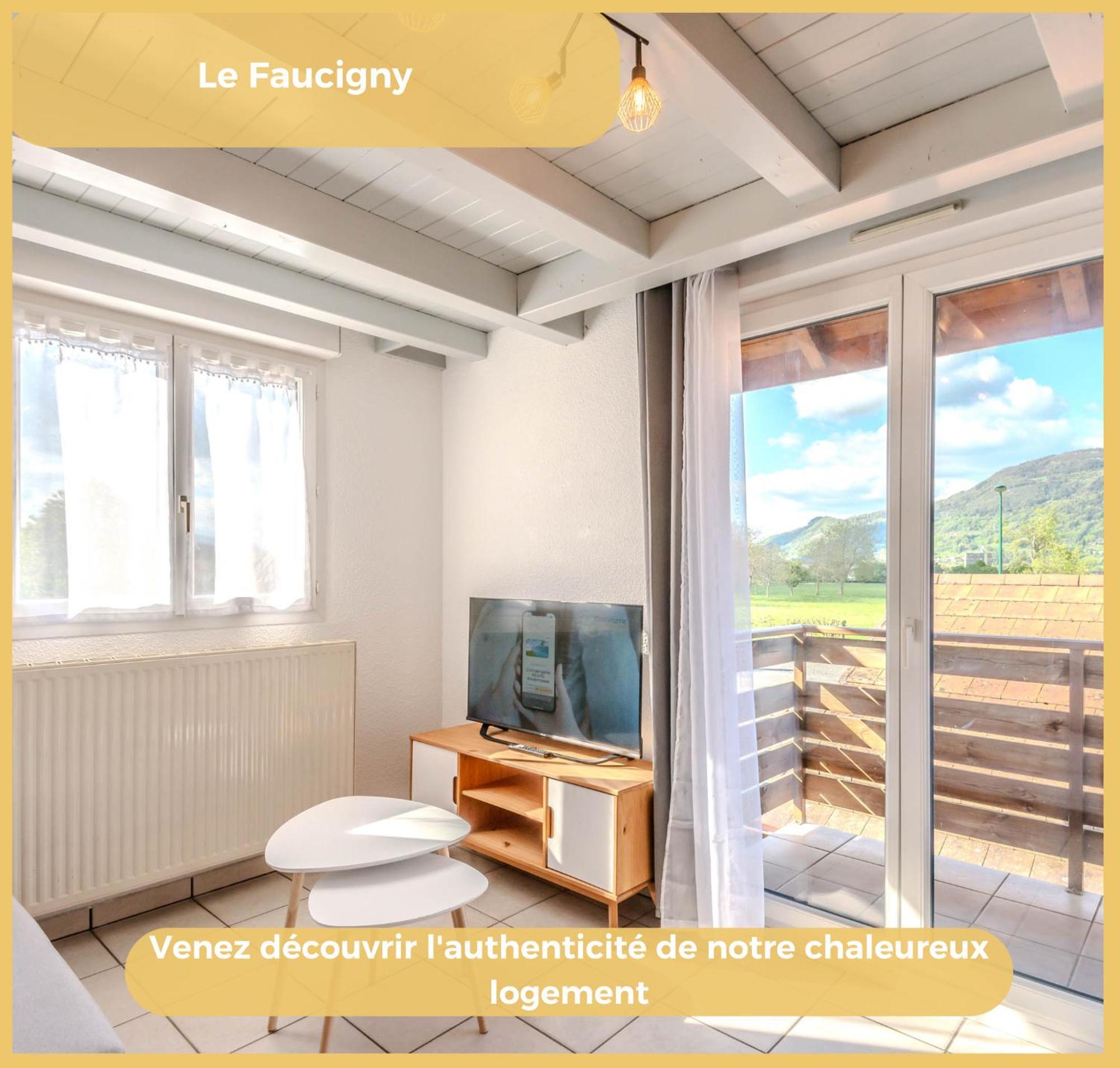 Le Faucigny Lägenhet Saint-Pierre-en-Faucigny Exteriör bild